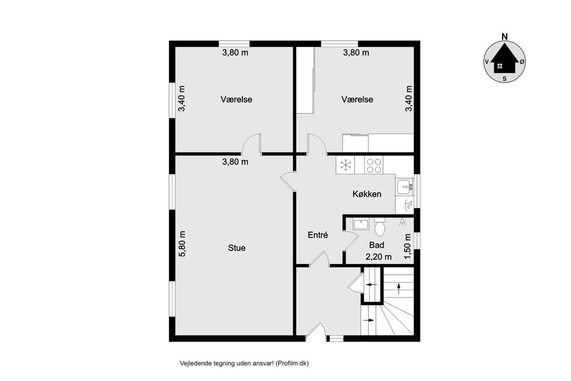 Apartment In Central Гольстебро Екстер'єр фото